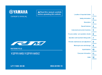 Yamaha YZF-R1M- Owners Manual EN 2025 